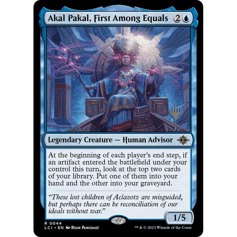 Akal Pakal, First Among Equals (Promo Pack) [The Lost Caverns of Ixalan Promos]