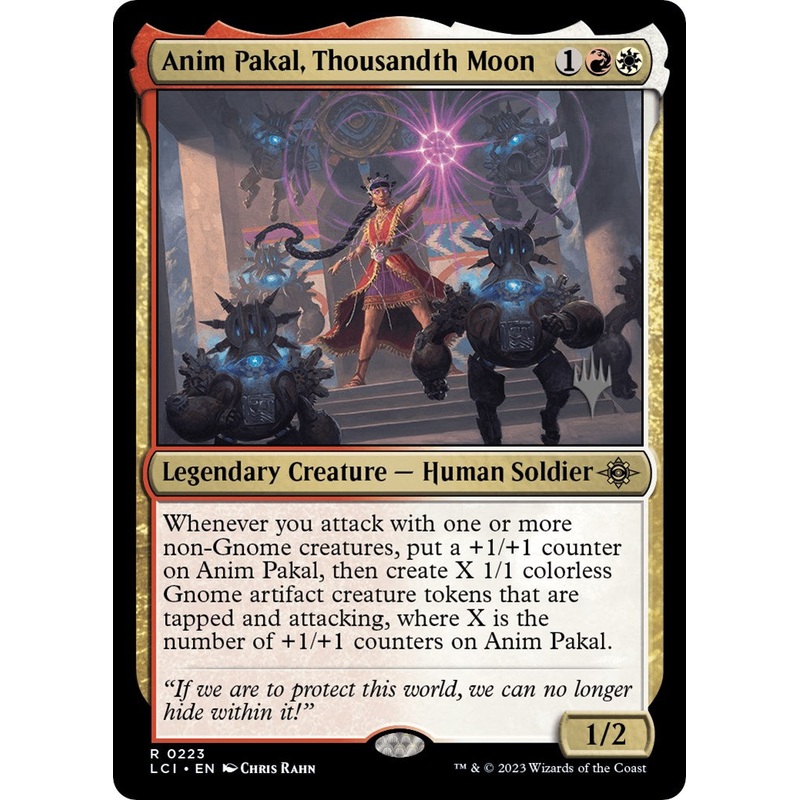 Anim Pakal, Thousandth Moon (Promo Pack) [The Lost Caverns of Ixalan Promos]