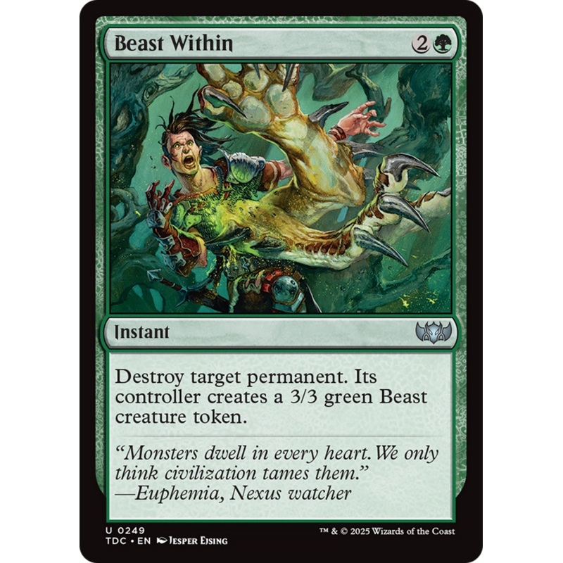 Beast Within [Tarkir: Dragonstorm Commander]