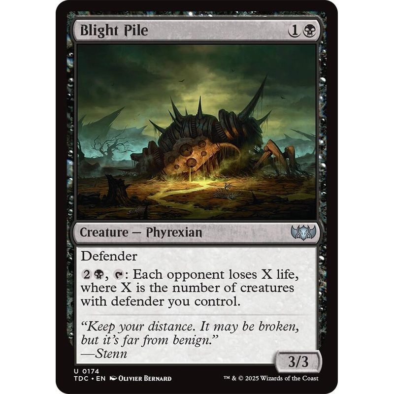 Blight Pile [Tarkir: Dragonstorm Commander]