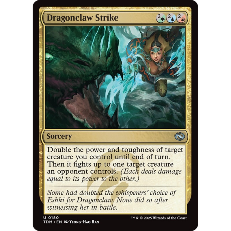 Dragonclaw Strike [Tarkir: Dragonstorm]