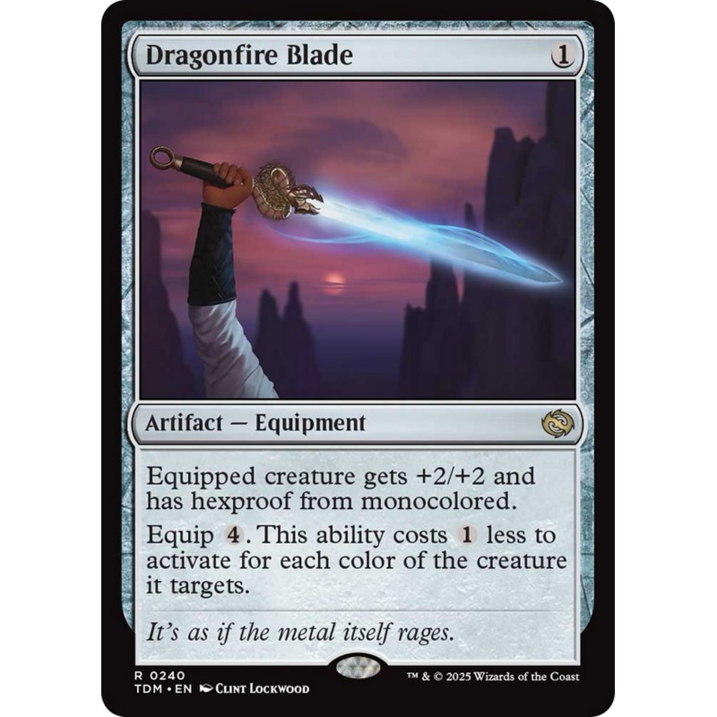 Dragonfire Blade [Tarkir: Dragonstorm]