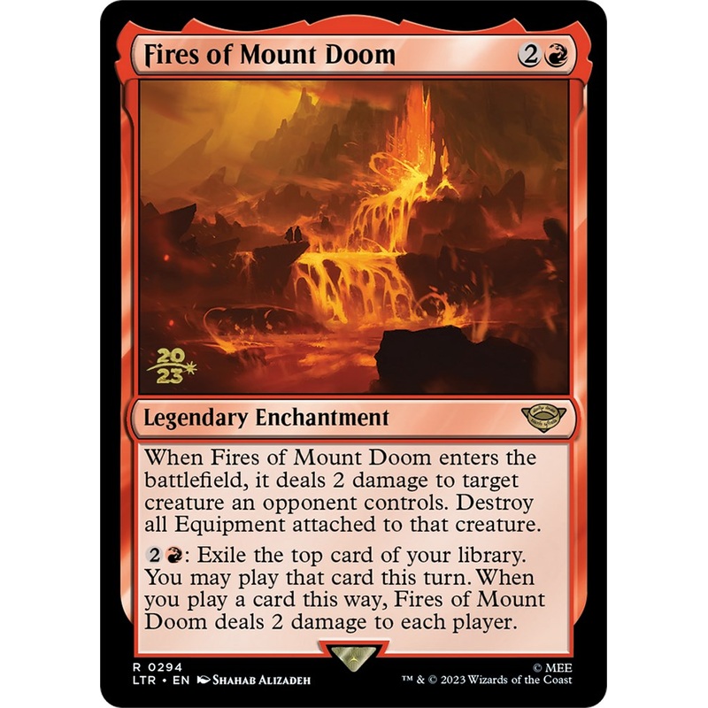 Fires of Mount Doom [The Lord of the Rings: Tales of Middle-Earth Prerelease Promos]