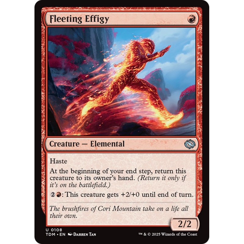Fleeting Effigy [Tarkir: Dragonstorm]