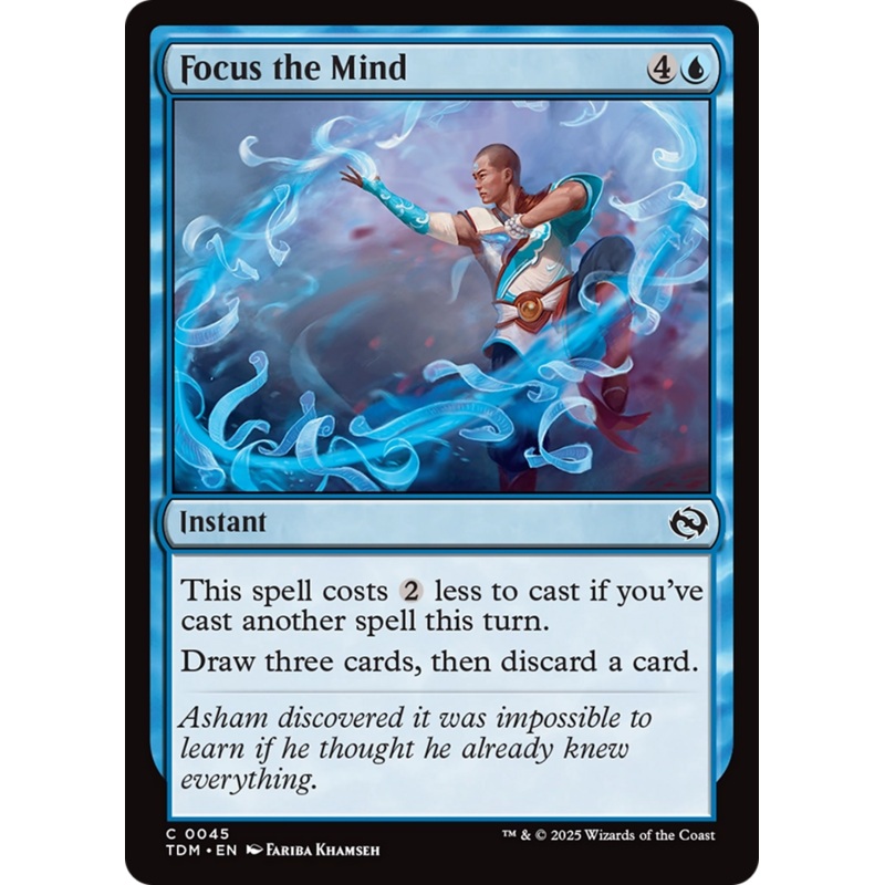 Focus the Mind [Tarkir: Dragonstorm]