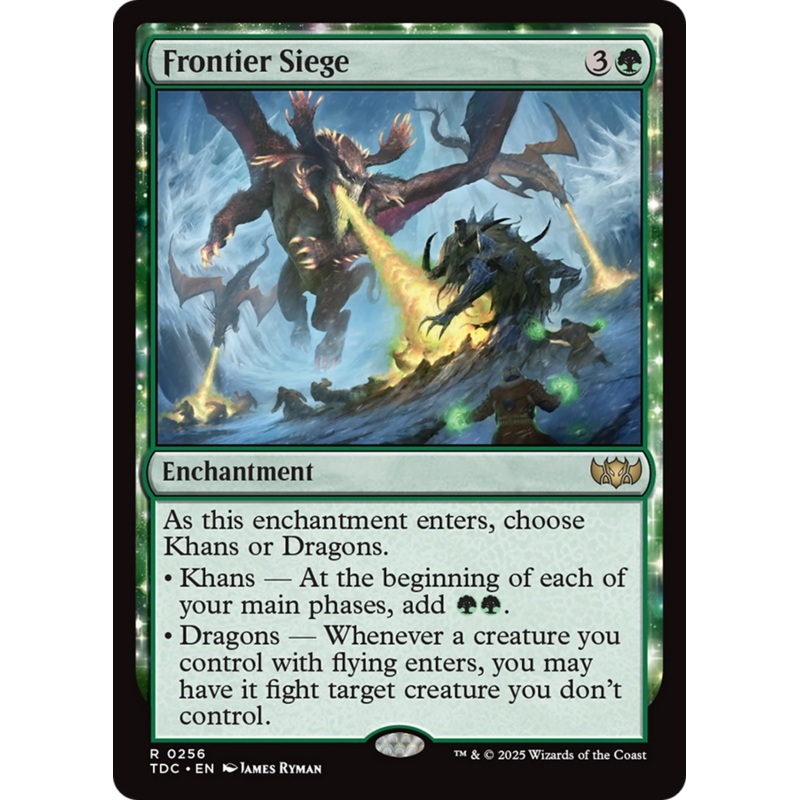 Frontier Siege [Tarkir: Dragonstorm Commander]
