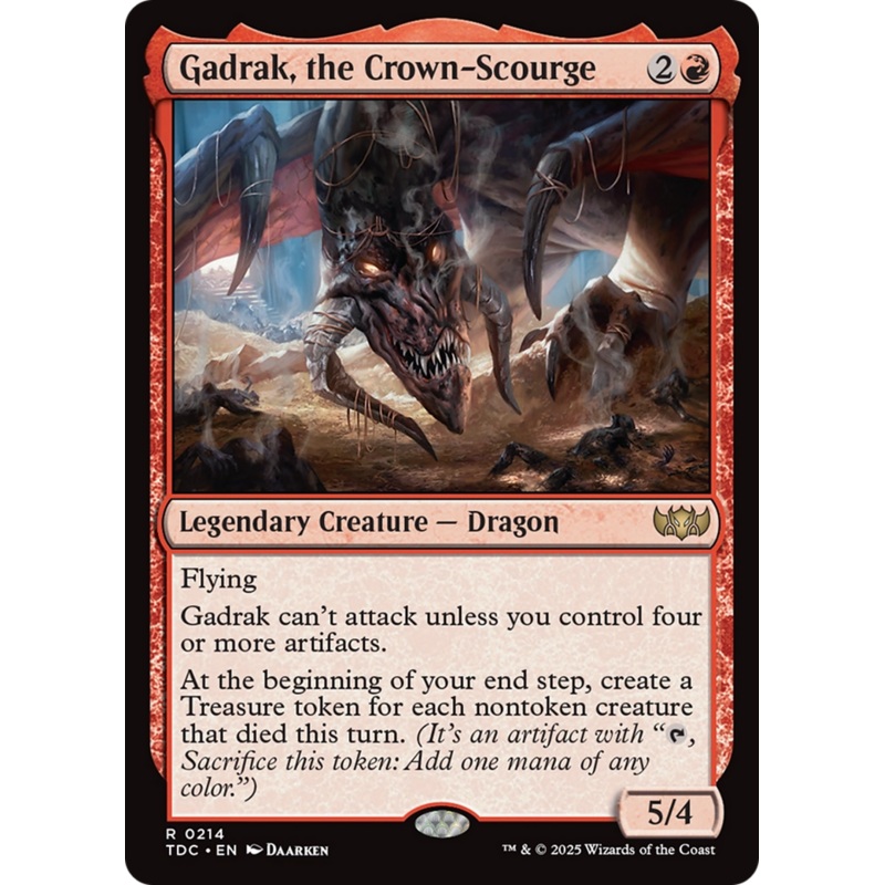 Gadrak, the Crown-Scourge [Tarkir: Dragonstorm Commander]
