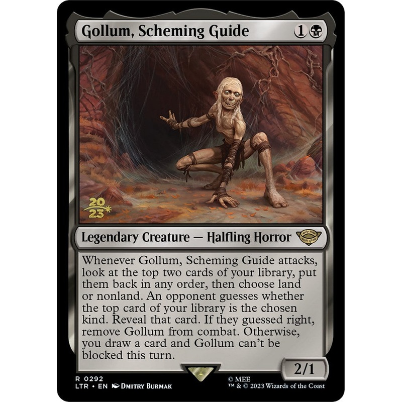 Gollum, Scheming Guide [The Lord of the Rings: Tales of Middle-Earth Prerelease Promos]