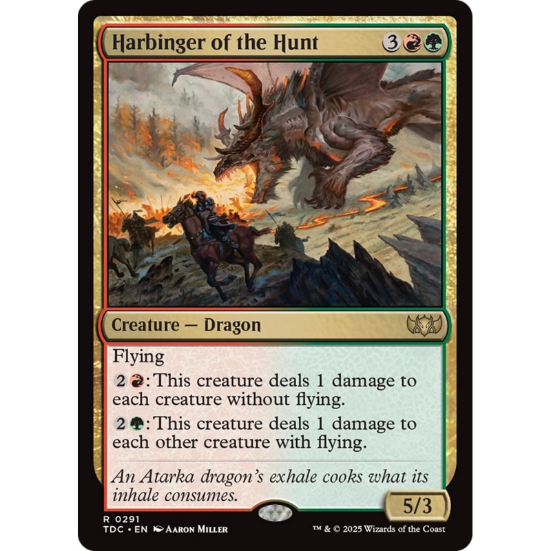 Harbinger of the Hunt [Tarkir: Dragonstorm Commander]
