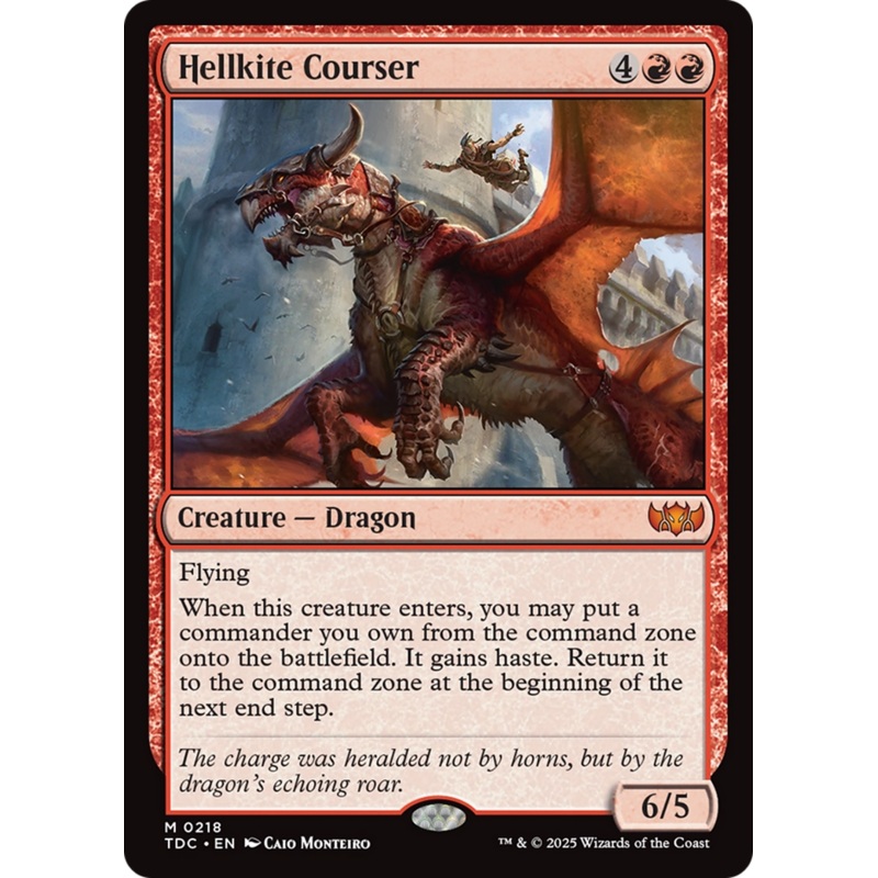Hellkite Courser [Tarkir: Dragonstorm Commander]