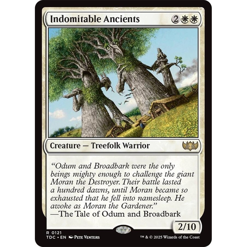 Indomitable Ancients [Tarkir: Dragonstorm Commander]