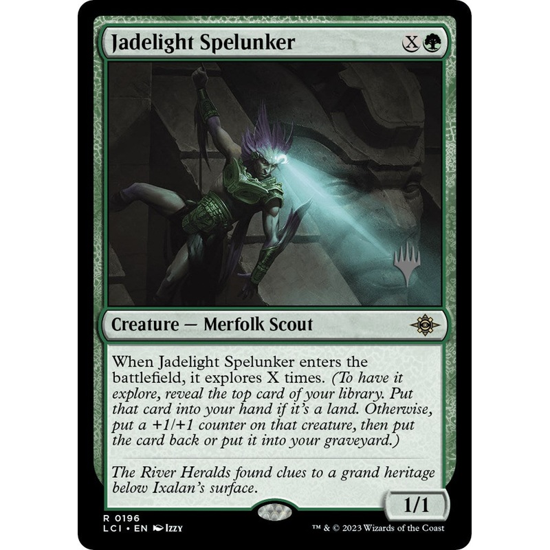 Jadelight Spelunker (Promo Pack) [The Lost Caverns of Ixalan Promos]