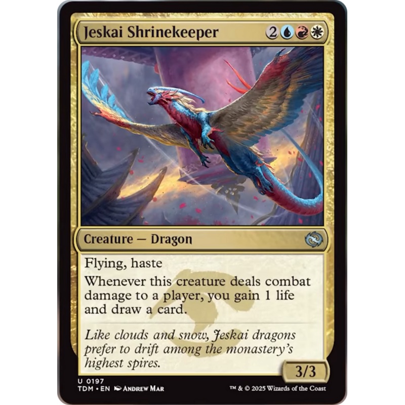 Jeskai Shrinekeeper [Tarkir: Dragonstorm]