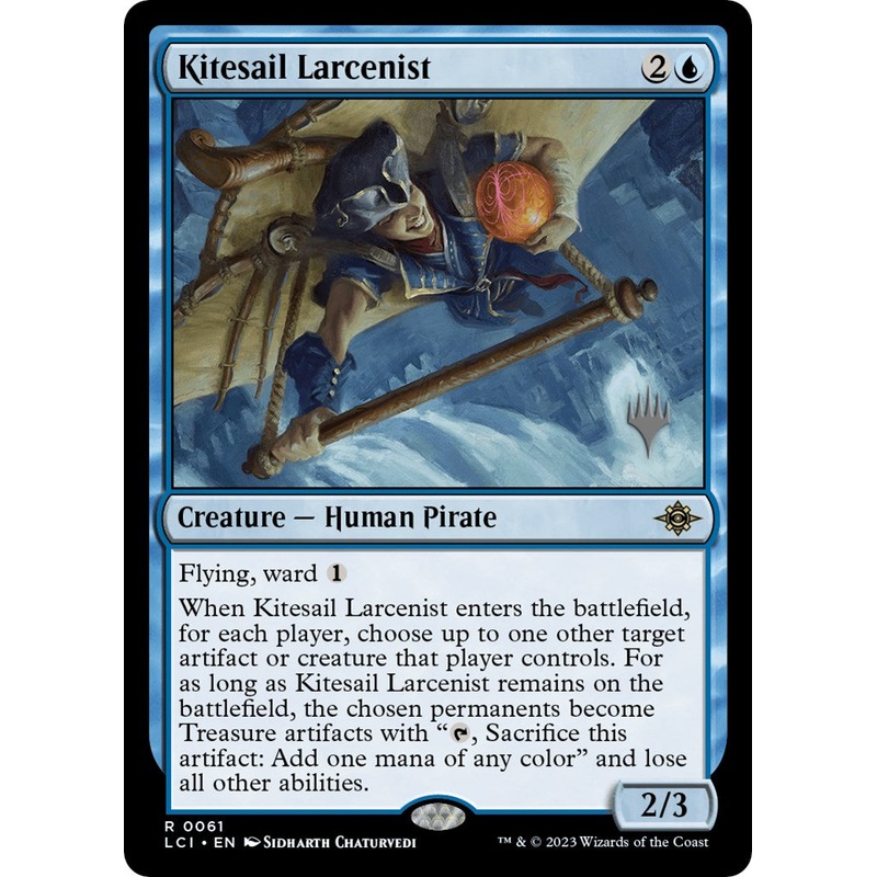 Kitesail Larcenist (Promo Pack) [The Lost Caverns of Ixalan Promos]