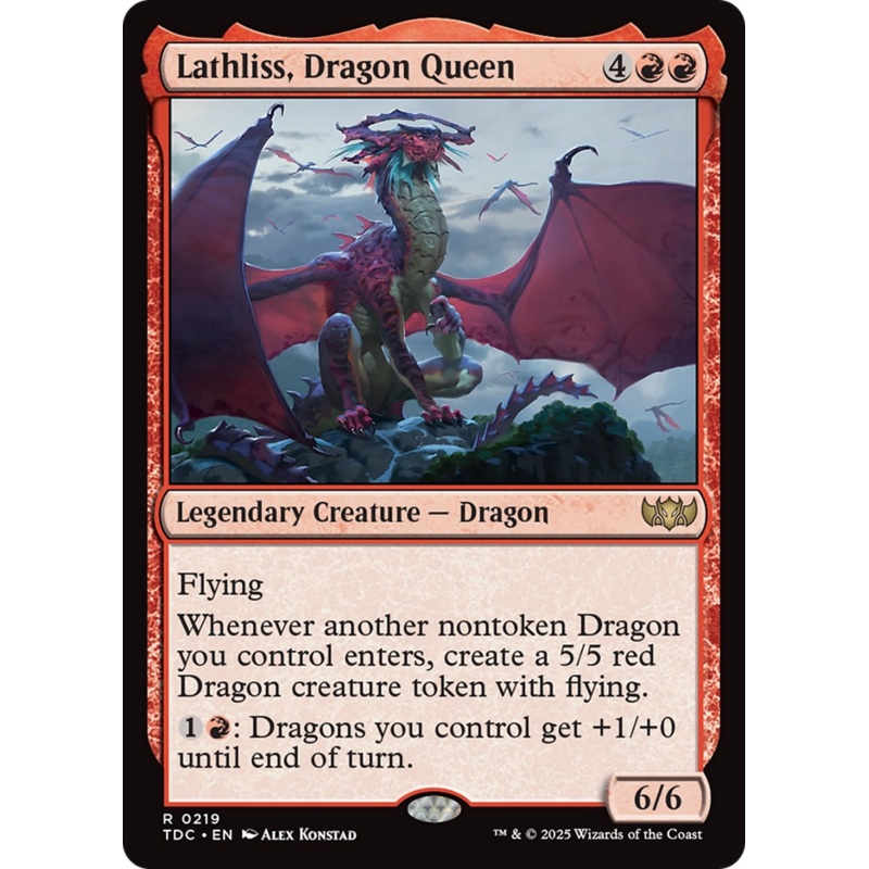 Lathliss, Dragon Queen [Tarkir: Dragonstorm Commander]