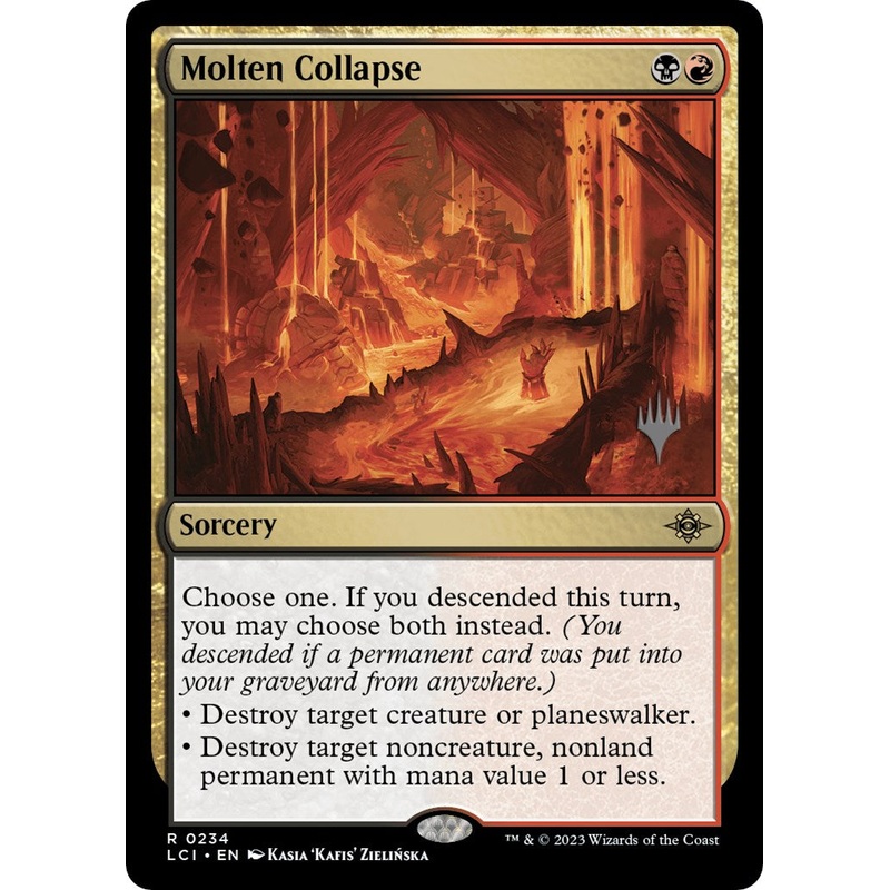 Molten Collapse (Promo Pack) [The Lost Caverns of Ixalan Promos]