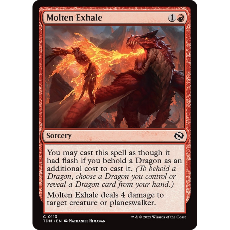 Molten Exhale [Tarkir: Dragonstorm]