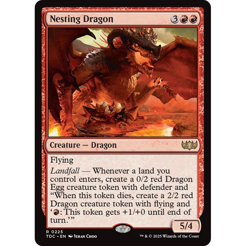 Nesting Dragon [Tarkir: Dragonstorm Commander]