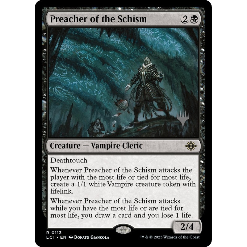 Preacher of the Schism (Promo Pack) [The Lost Caverns of Ixalan Promos]