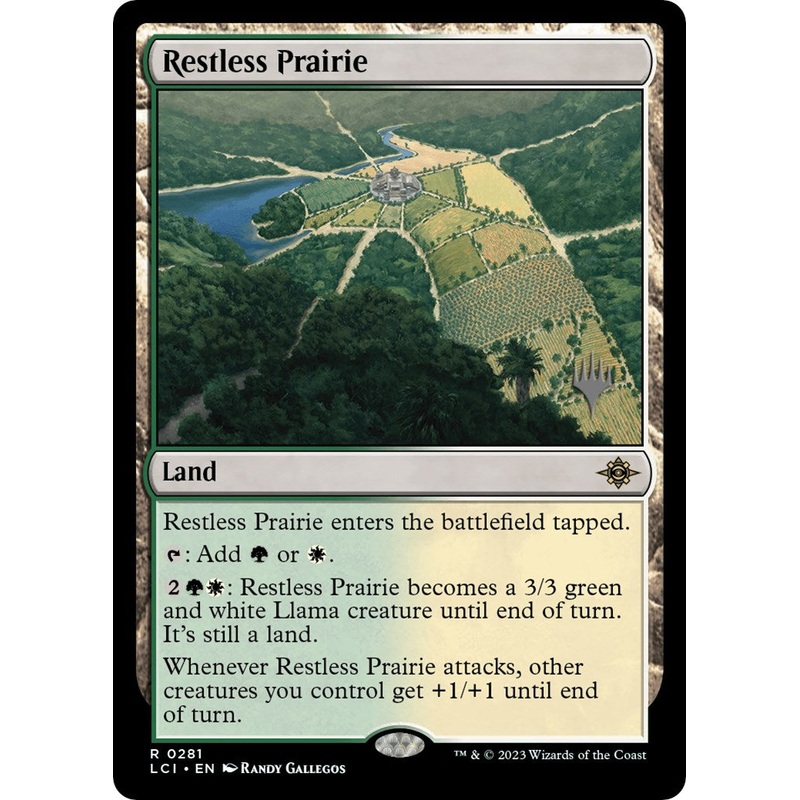 Restless Prairie (Promo Pack) [The Lost Caverns of Ixalan Promos]