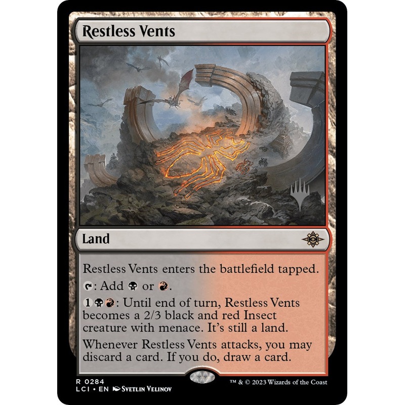 Restless Vents (Promo Pack) [The Lost Caverns of Ixalan Promos]