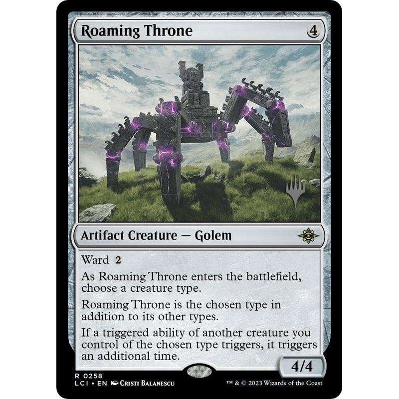 Roaming Throne (Promo Pack) [The Lost Caverns of Ixalan Promos]