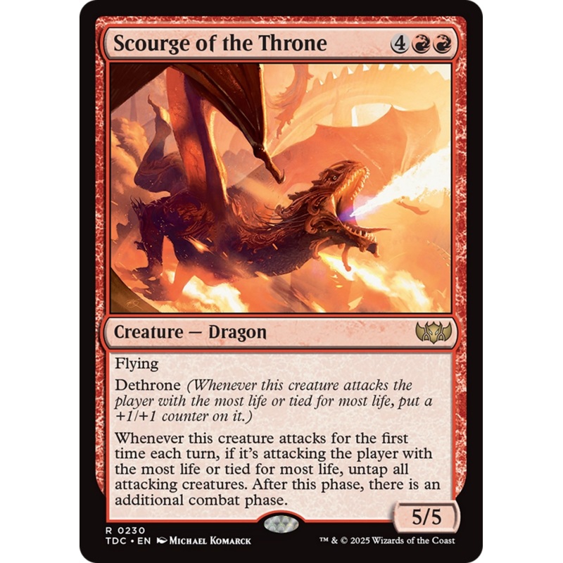Scourge of the Throne [Tarkir: Dragonstorm Commander]