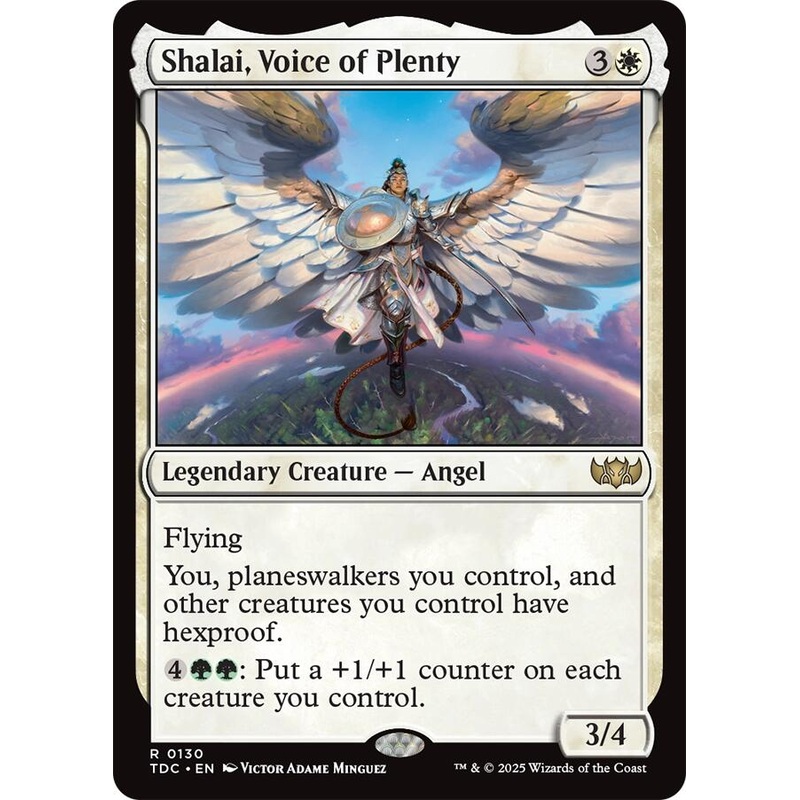 Shalai, Voice of Plenty [Tarkir: Dragonstorm Commander]