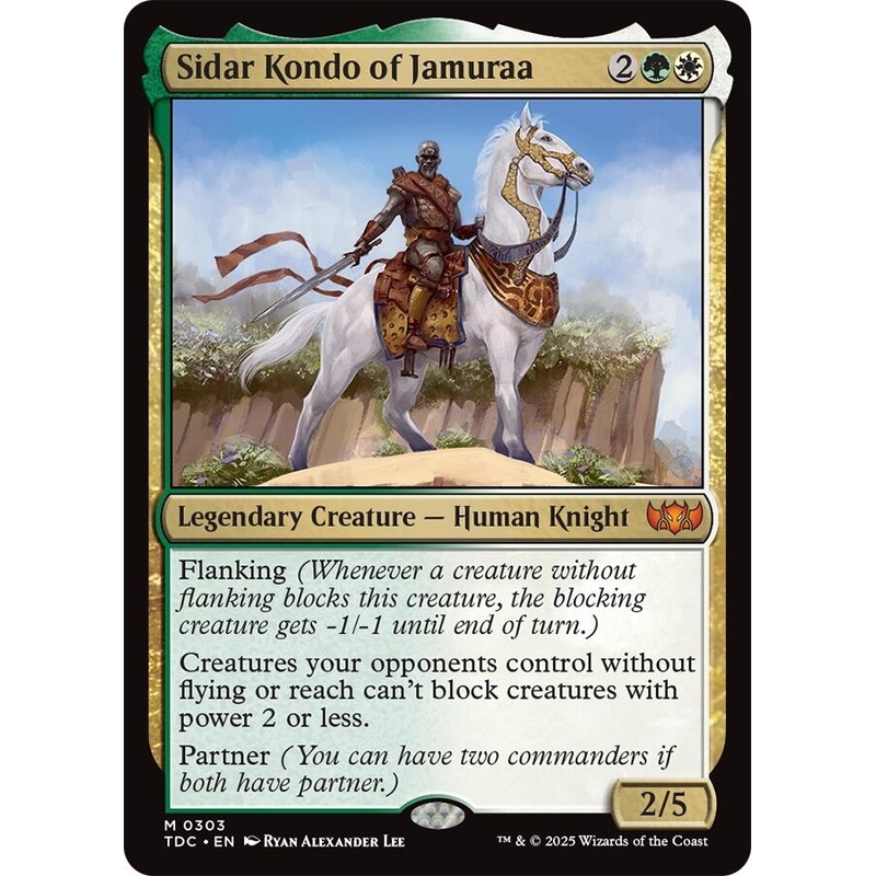 Sidar Kondo of Jamuraa [Tarkir: Dragonstorm Commander]