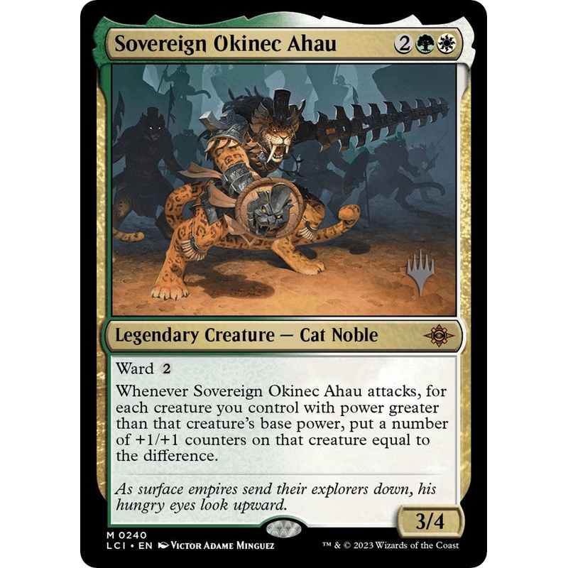 Sovereign Okinec Ahau (Promo Pack) [The Lost Caverns of Ixalan Promos]