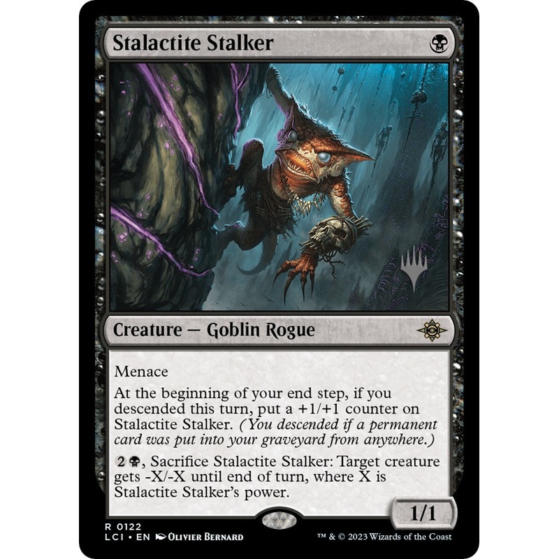 Stalactite Stalker (Promo Pack) [The Lost Caverns of Ixalan Promos]