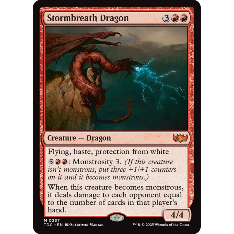 Stormbreath Dragon [Tarkir: Dragonstorm Commander]