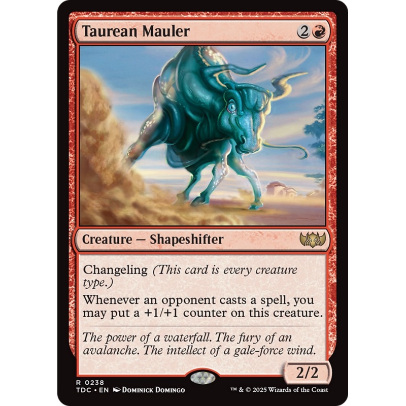 Taurean Mauler [Tarkir: Dragonstorm Commander]