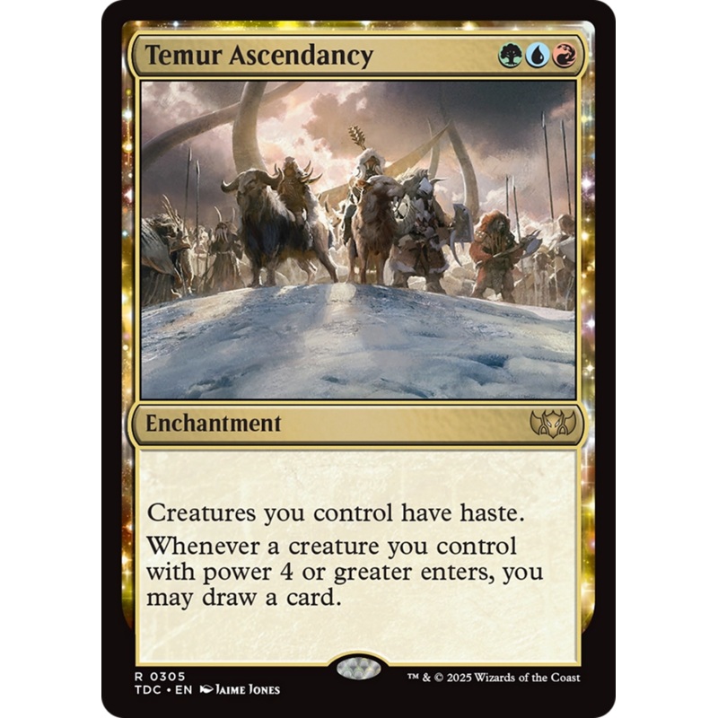 Temur Ascendancy [Tarkir: Dragonstorm Commander]