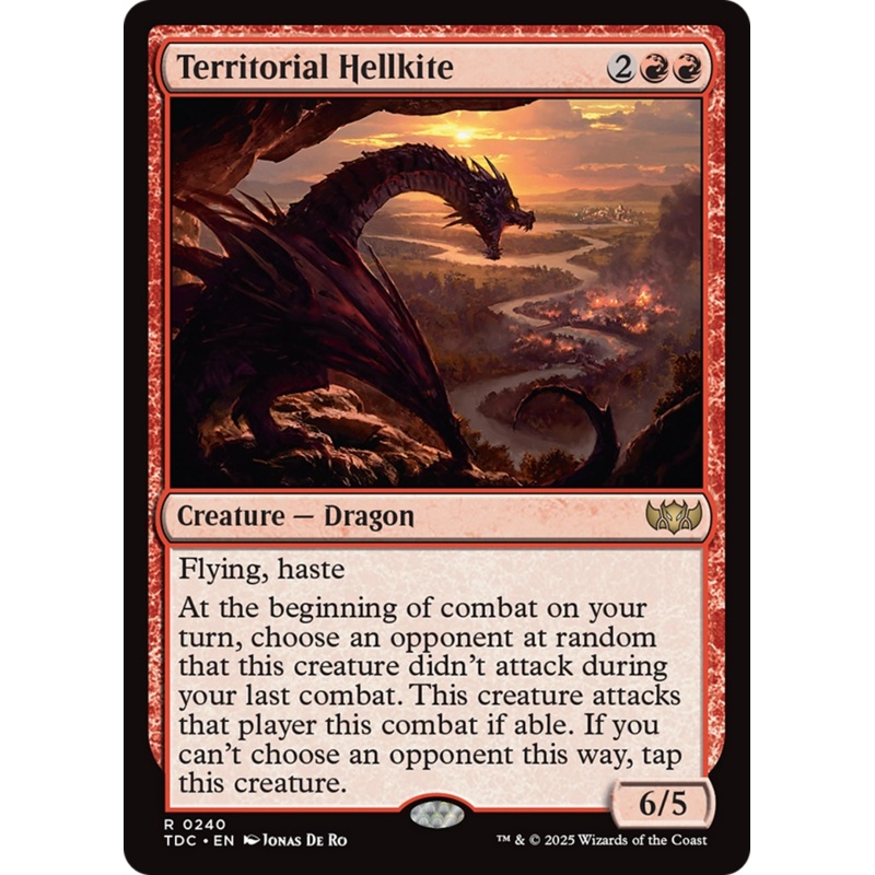 Territorial Hellkite [Tarkir: Dragonstorm Commander]