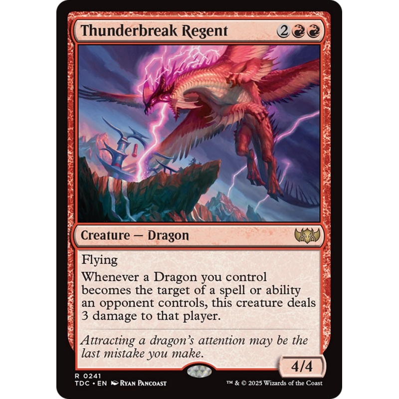 Thunderbreak Regent [Tarkir: Dragonstorm Commander]