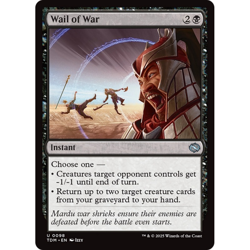 Wail of War [Tarkir: Dragonstorm]