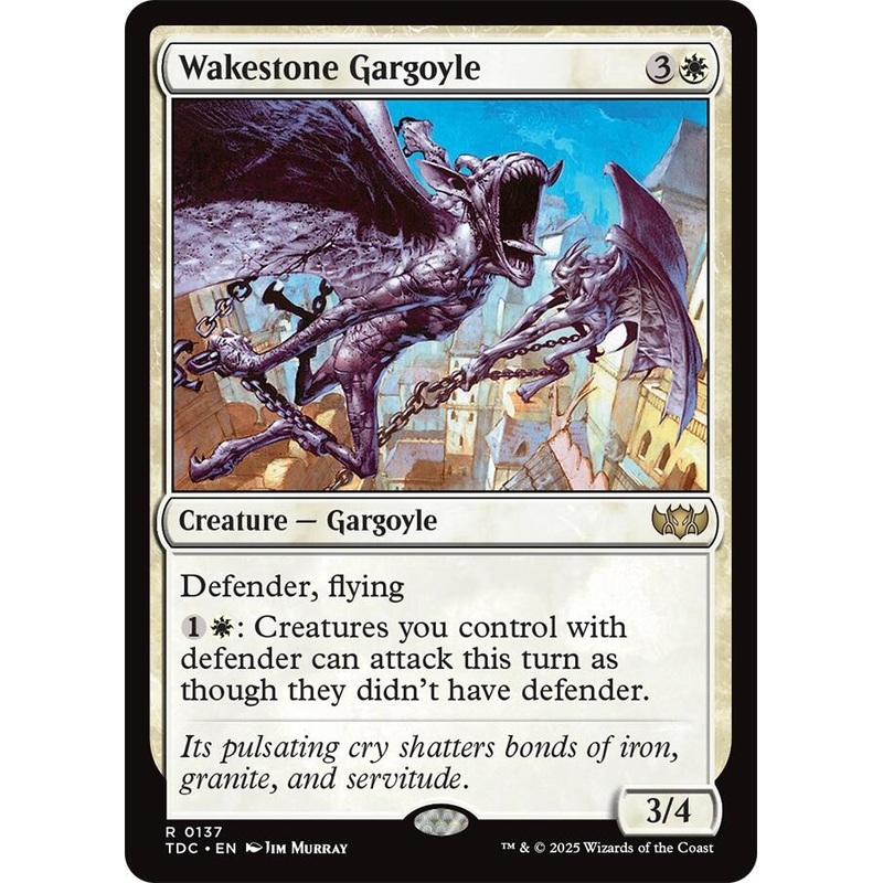 Wakestone Gargoyle [Tarkir: Dragonstorm Commander]