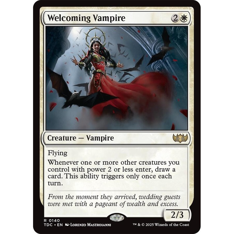 Welcoming Vampire [Tarkir: Dragonstorm Commander]