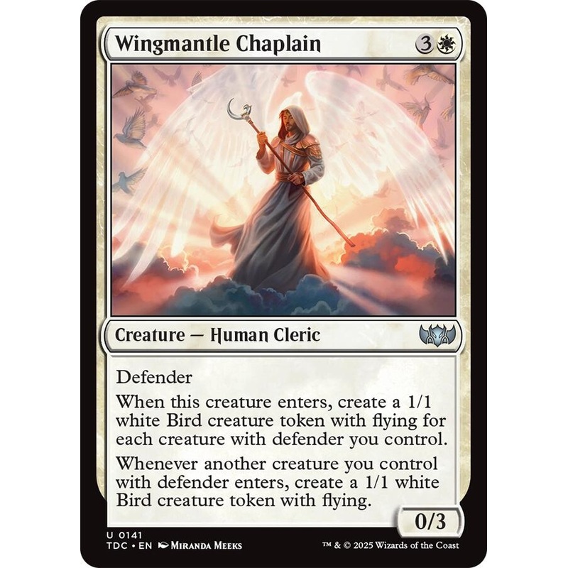 Wingmantle Chaplain [Tarkir: Dragonstorm Commander]