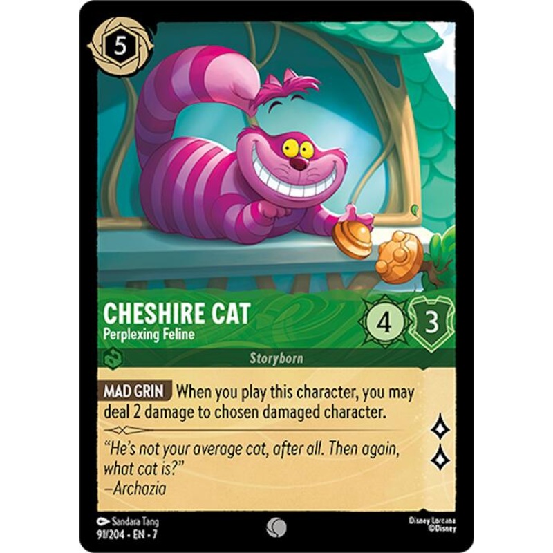 Cheshire Cat - Perplexing Feline (91/204) [Archazia's Island]