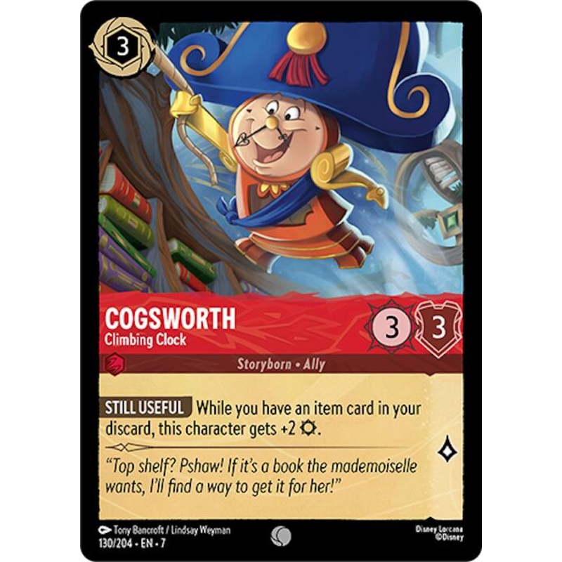 Cogsworth - Climbing Clock (130/204) [Archazia's Island]