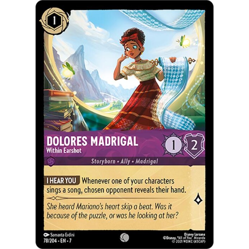 Dolores Madrigal - Within Earshot (78/204) [Archazia's Island]