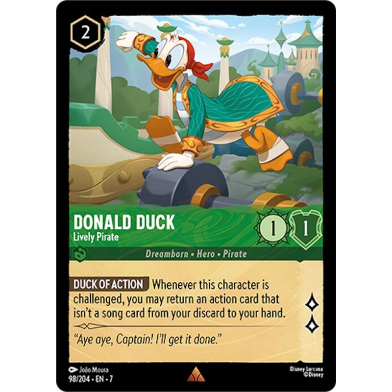 Donald Duck - Lively Pirate (98/204) [Archazia's Island]