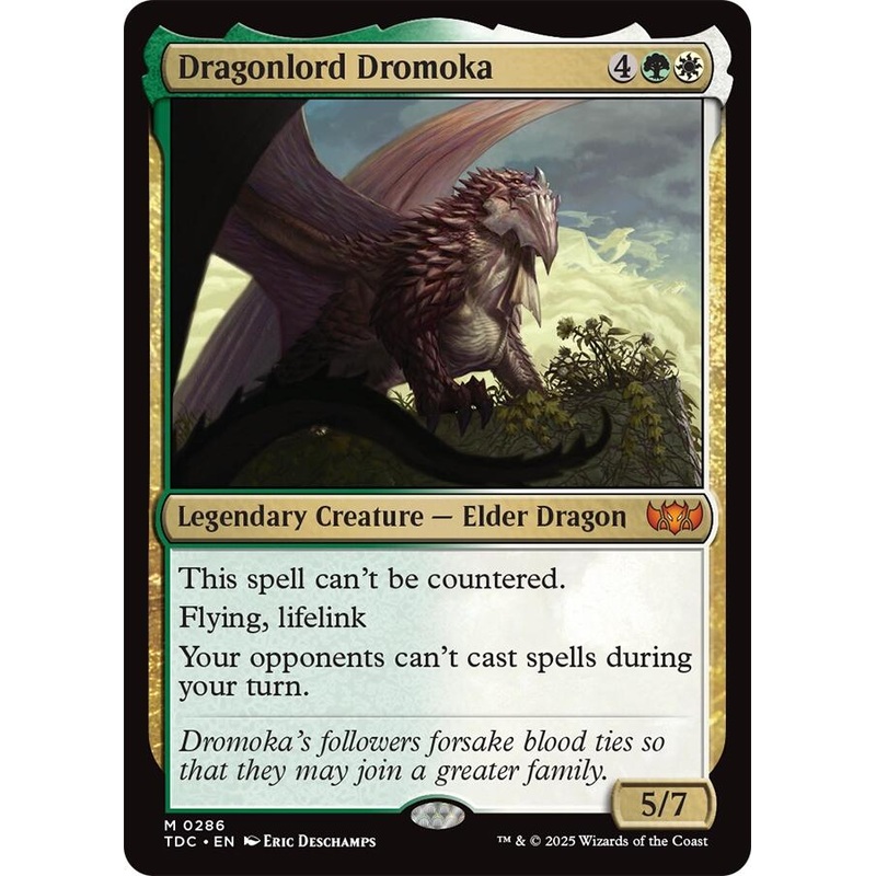 Dragonlord Dromoka [Tarkir: Dragonstorm Commander]