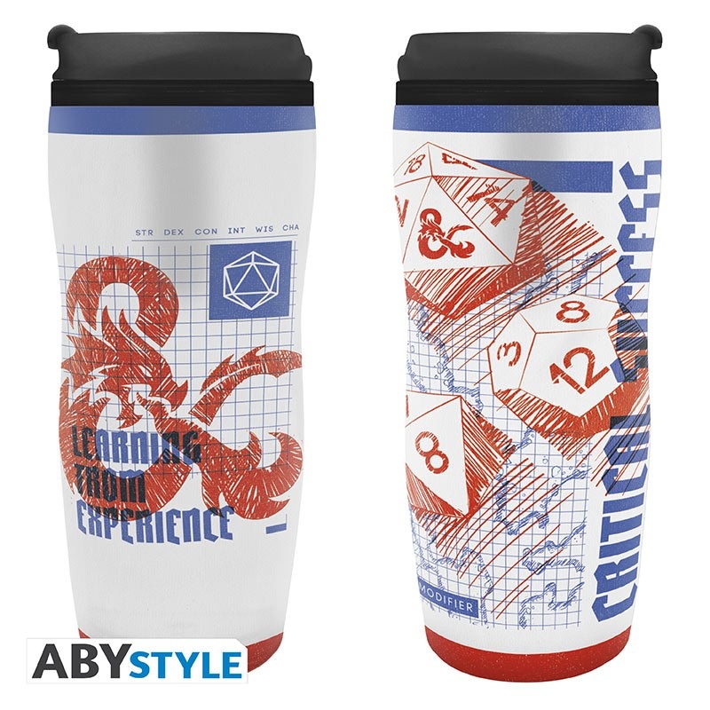 DUNGEONS & DRAGONS Travel Mug Sketch Dice