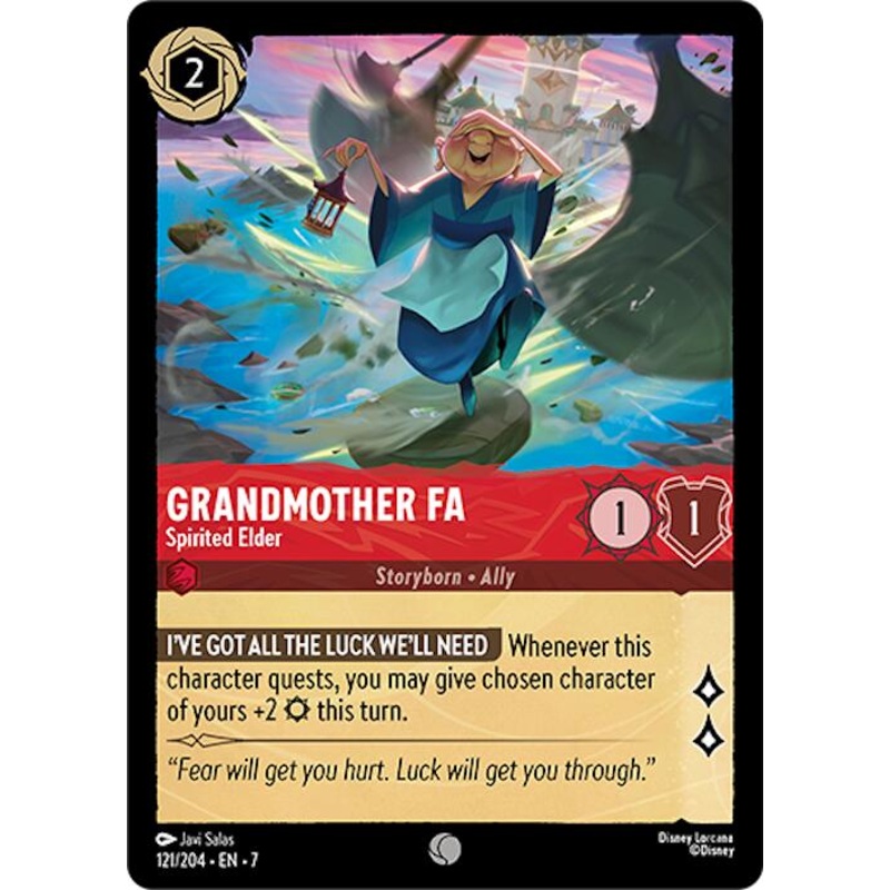 Grandmother Fa - Spirited Elder (121/204) [Archazia's Island]
