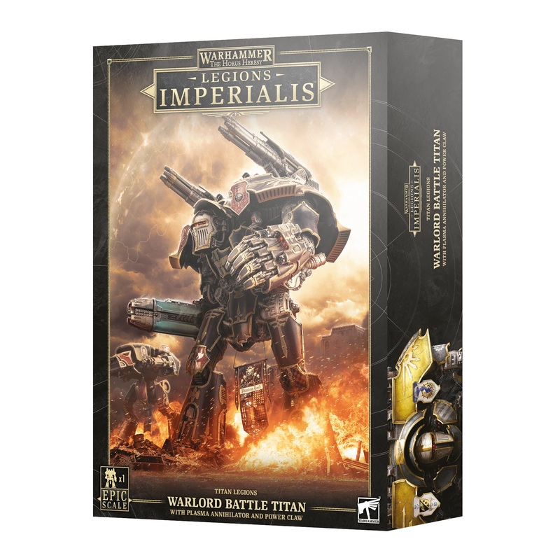 LEGIONS IMPERIALIS: THE HORUS HERESY : WARLORD TITAN WITH PLASMA ANNIHILATOR