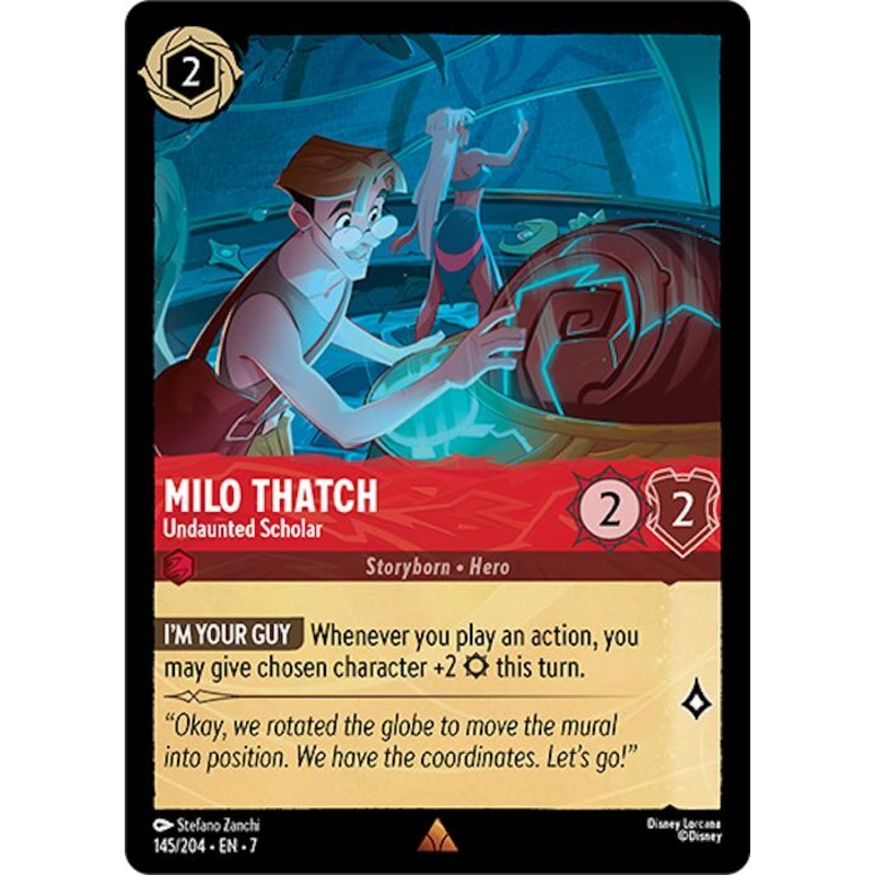 Milo Thatch - Undaunted Scholar (145/204) [Archazia's Island]