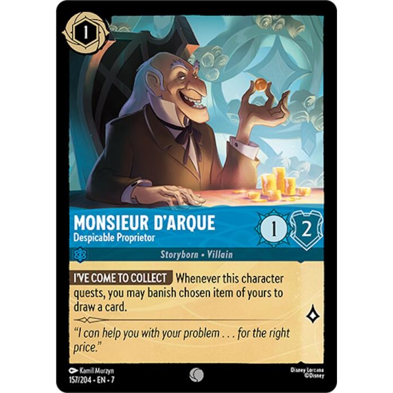 Monsieur D'Arque - Despicable Proprietor (157/204) [Archazia's Island]